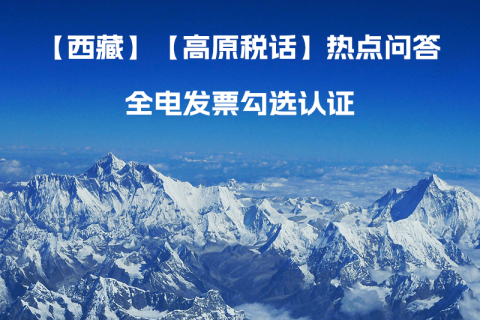 西藏自治區(qū)全電發(fā)票如何勾選認證？