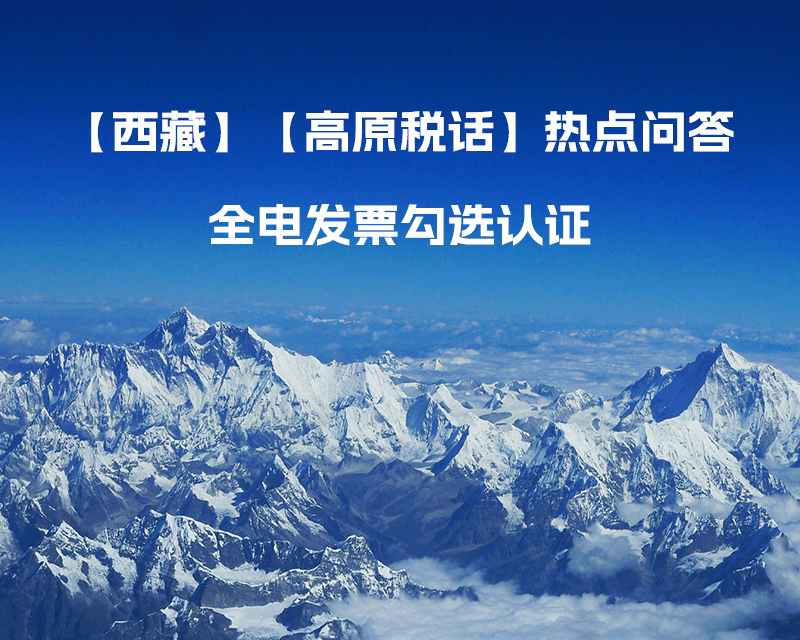 西藏自治區(qū)全電發(fā)票如何勾選認證？